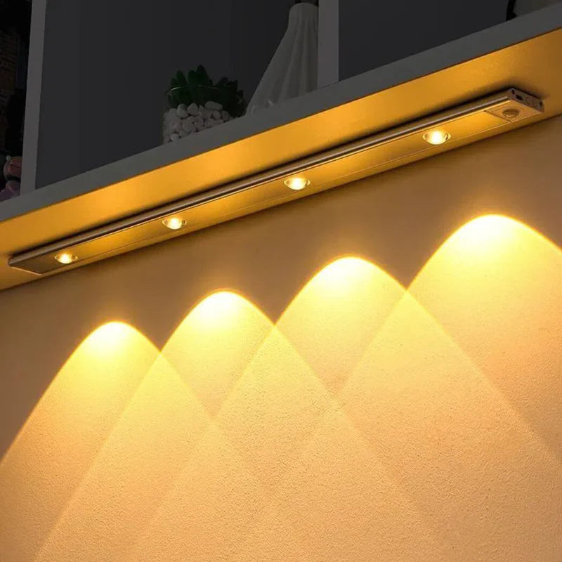 Luminária Led Inteligente com Sensor Noturno de Movimento 3 Cores - Neohousi