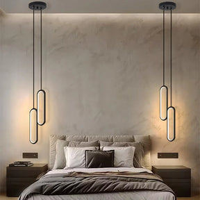 Luminária Pendente Led Moderna 2 Peças - Neo Elegance - Neohousi