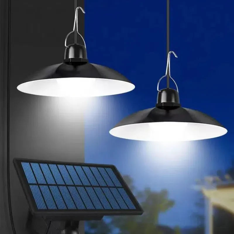 Luminária Pendente Solar com Controle Remoto - Neohousi