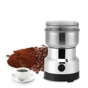 Moedor de Café e Grãos Elétrico Inox 150W – Durável e Compacto - Neohousi