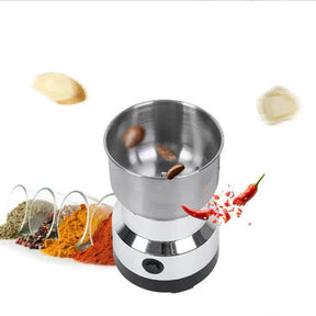 Moedor de Café e Grãos Elétrico Inox 150W – Durável e Compacto - Neohousi