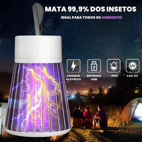 Repelente Elétrico BugBlitz UV - Defesa Contra Dengue e Mosquitos - Neohousi
