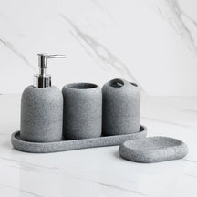 Kit para Banheiro Granito Premium - 5 Peças - Neohousi