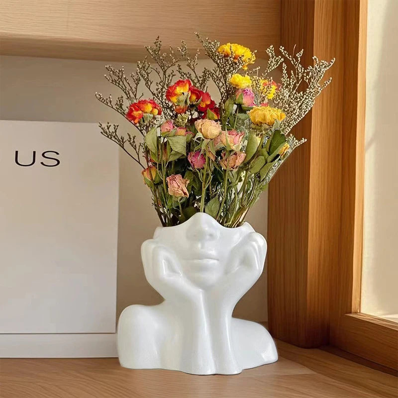 Vaso Escultura Florescente - Neohousi