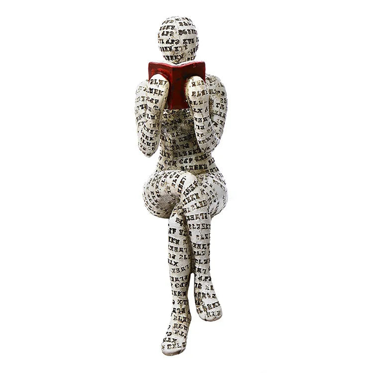 Escultura Decorativa O Leitor - Neohousi