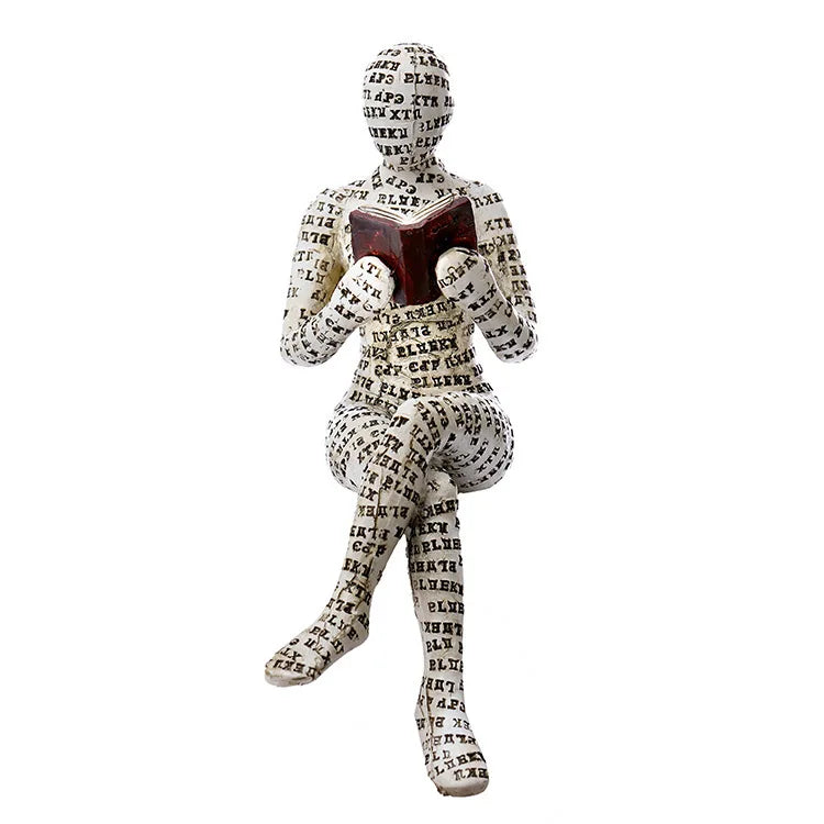 Escultura Decorativa O Leitor - Neohousi