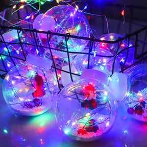 Varal de Luzes Decorativas Natalinas - Neohousi