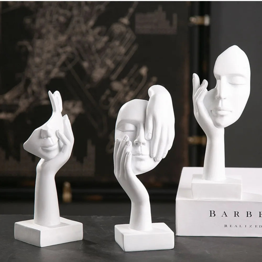 Escultura Decorativa Reflexo da Alma - Neohousi