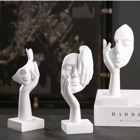 Escultura Decorativa Reflexo da Alma - Neohousi