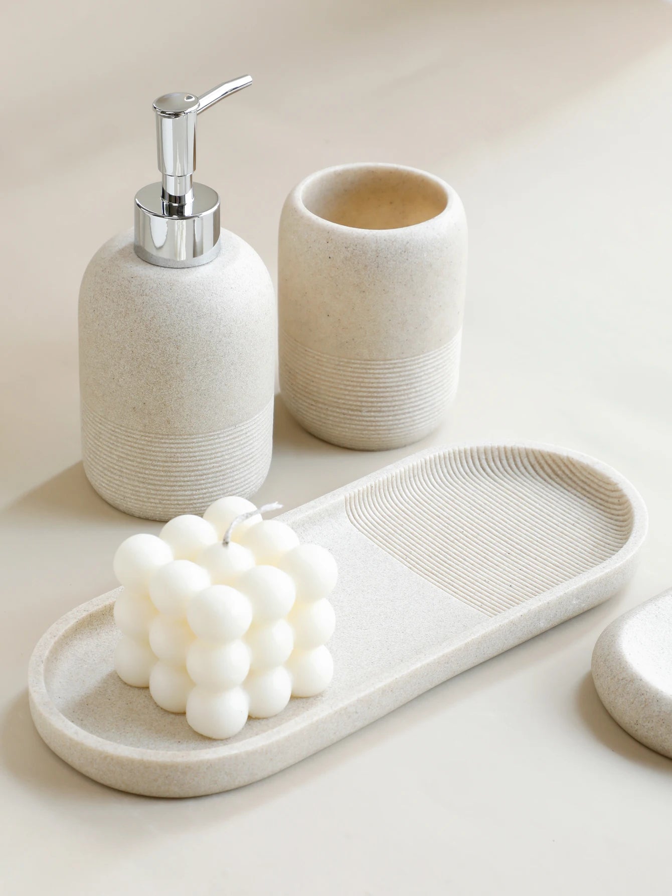Kit para Banheiro Granito Premium - 5 Peças - Neohousi