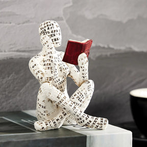Escultura Decorativa O Leitor - Neohousi