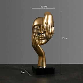 Escultura Decorativa Reflexo da Alma - Neohousi