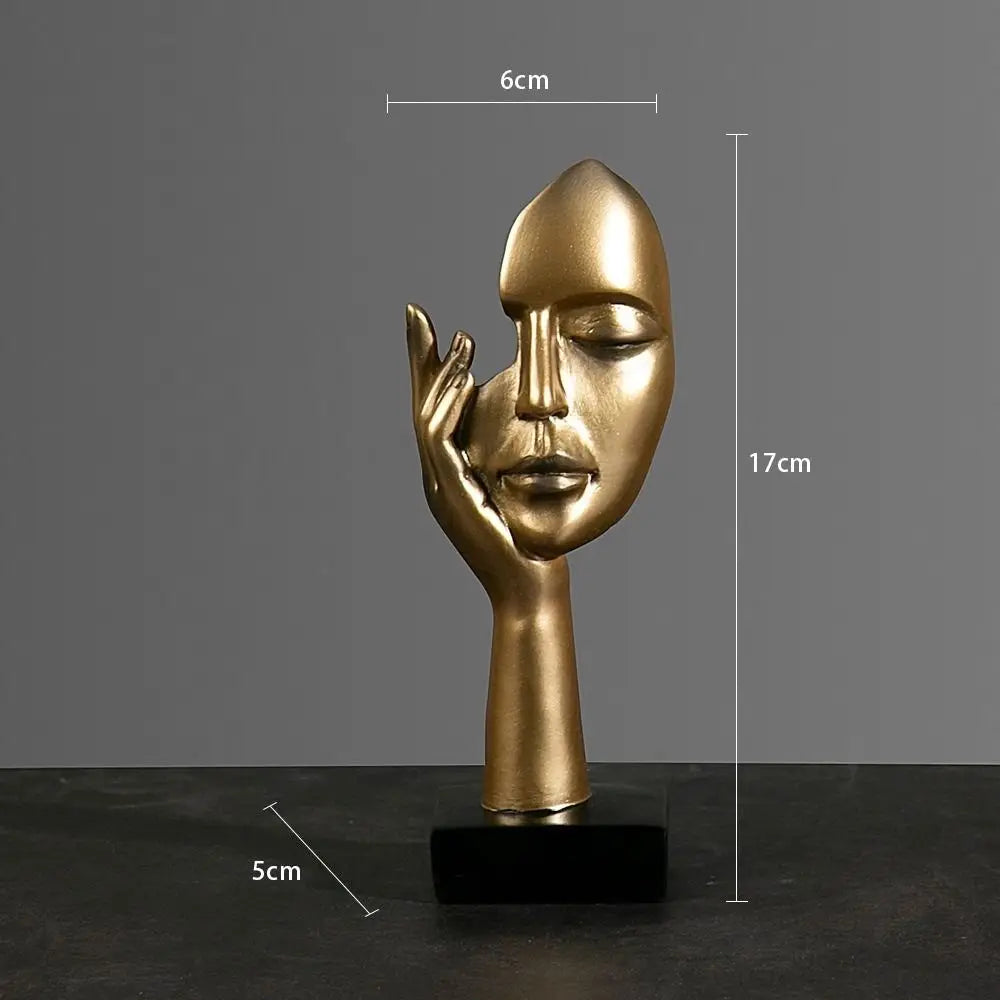 Escultura Decorativa Reflexo da Alma - Neohousi