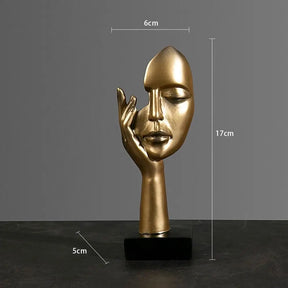 Escultura Decorativa Reflexo da Alma - Neohousi