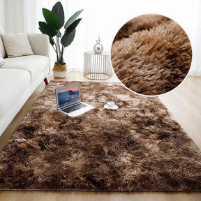 Tapete Felpudo Marrom Mescla Plush - Neohousi
