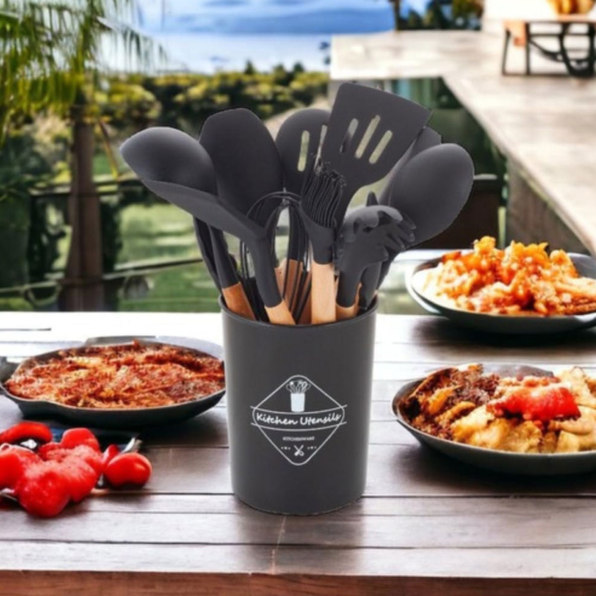 Utensílios para Cozinha Neohousi - Conjunto Completo 11 Peças - Neohousi