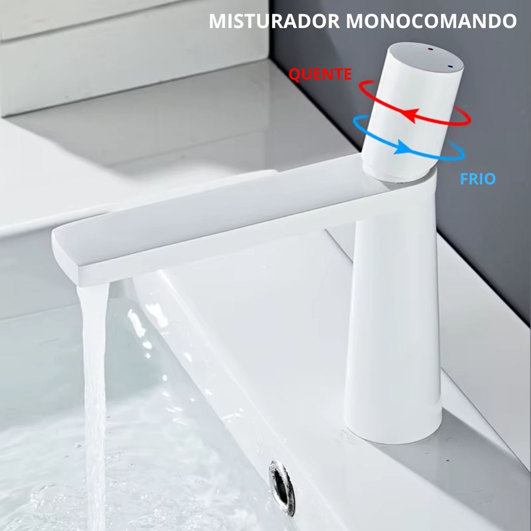 Torneira para Banheiro Monocomando Misturador - Monolith - Neohousi
