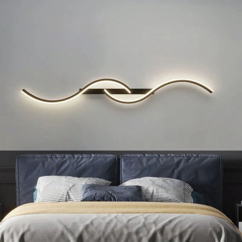Arandela de Parede Interna Waves Elegance - Neohousi