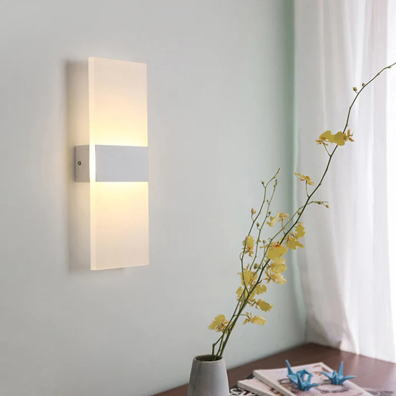 Arandela de Parede Transparente Com Sensor de Movimento - Neohousi