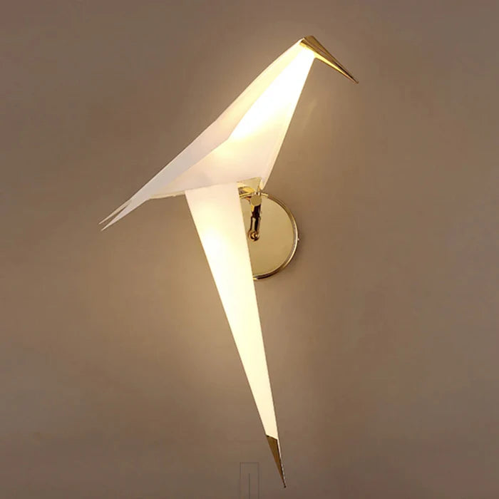 Arandela Dourada Origami - Neohousi