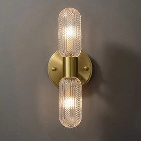 Arandela Dourada de Parede Interna Retro Elegance - Neohousi
