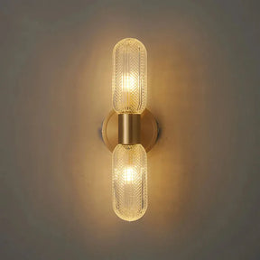 Arandela Dourada de Parede Interna Retro Elegance - Neohousi