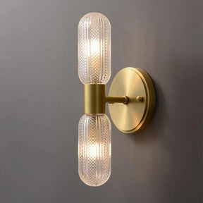 Arandela Dourada de Parede Interna Retro Elegance - Neohousi