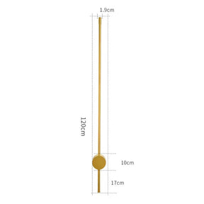 Arandela Linear de Parede Interna Ajustável - Neohousi
