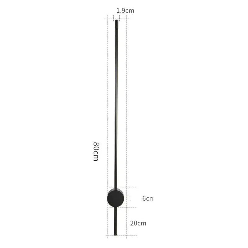 Arandela Linear de Parede Interna Ajustável - Neohousi