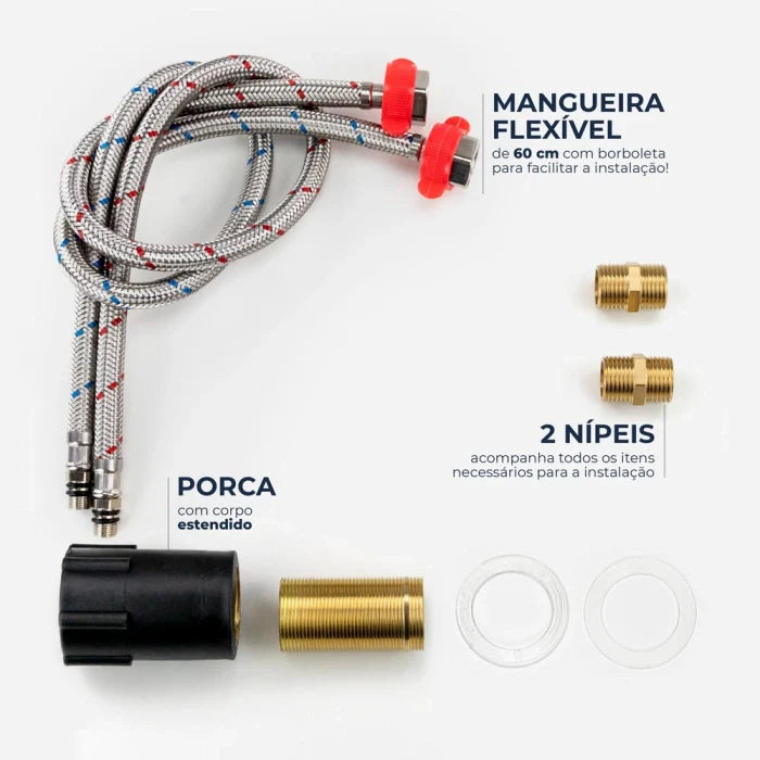 Torneira para Banheiro Minimal - Aço Inoxidável 304 - Neohousi