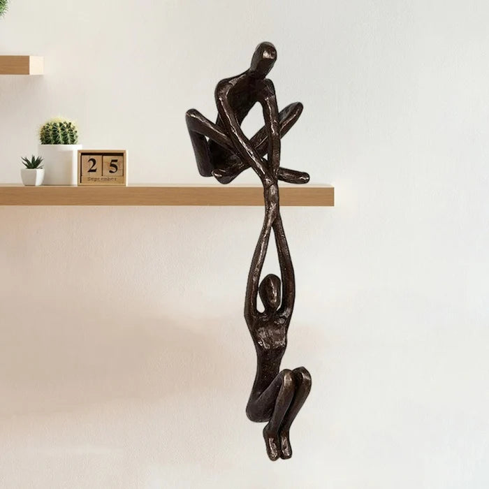 Escultura Decorativa Casal Ornamental - Neohousi