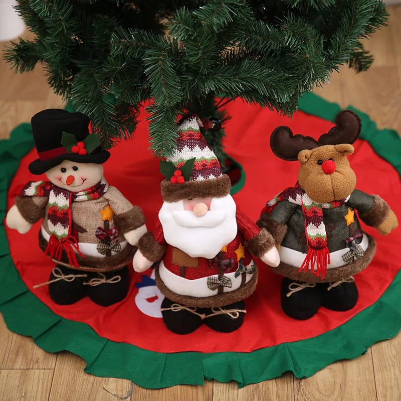 Decoração de Natal Conjunto Noel Boneco de Neve e Rena - Neohousi