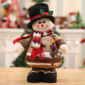 Decoração de Natal Conjunto Noel Boneco de Neve e Rena - Neohousi