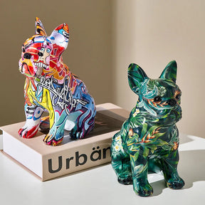 Escultura Charlie Abstrato - Bulldog Collection - Neohousi