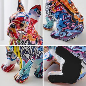 Escultura Charlie Abstrato - Bulldog Collection - Neohousi