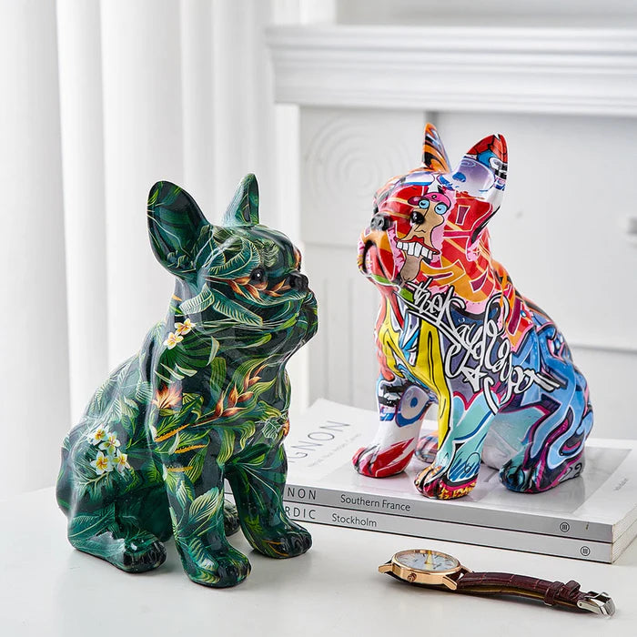 Escultura Charlie Abstrato - Bulldog Collection - Neohousi