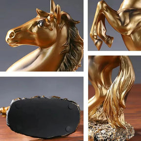 Escultura Decorativa Cavalo Majestoso - Neohousi