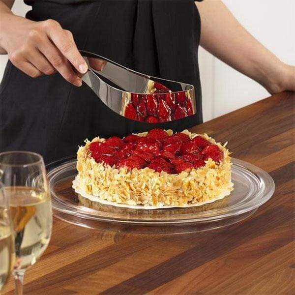 Fatiador de Bolo Aço Inox 304 Design Europeu para Festas e Confeitaria - Neohousi