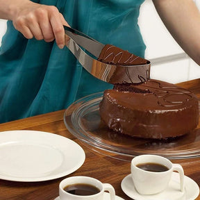 Fatiador de Bolo Aço Inox 304 Design Europeu para Festas e Confeitaria - Neohousi