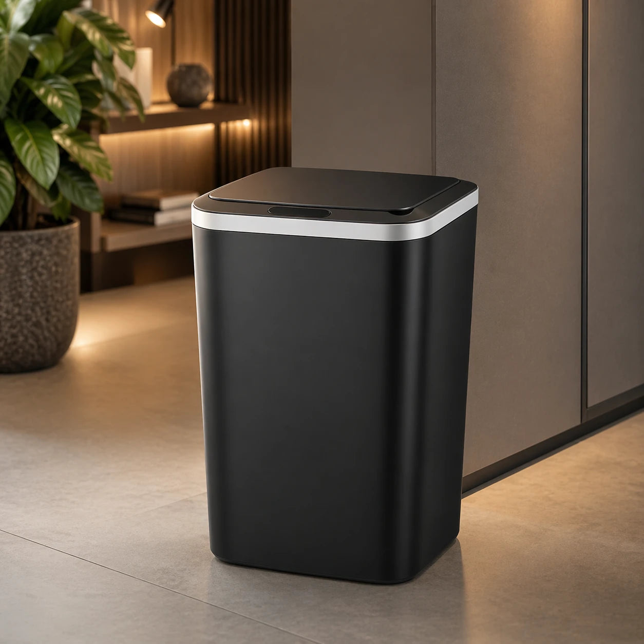 Lixeira Inteligente SmartBin™ com Sensor de Movimento Recarregável USB