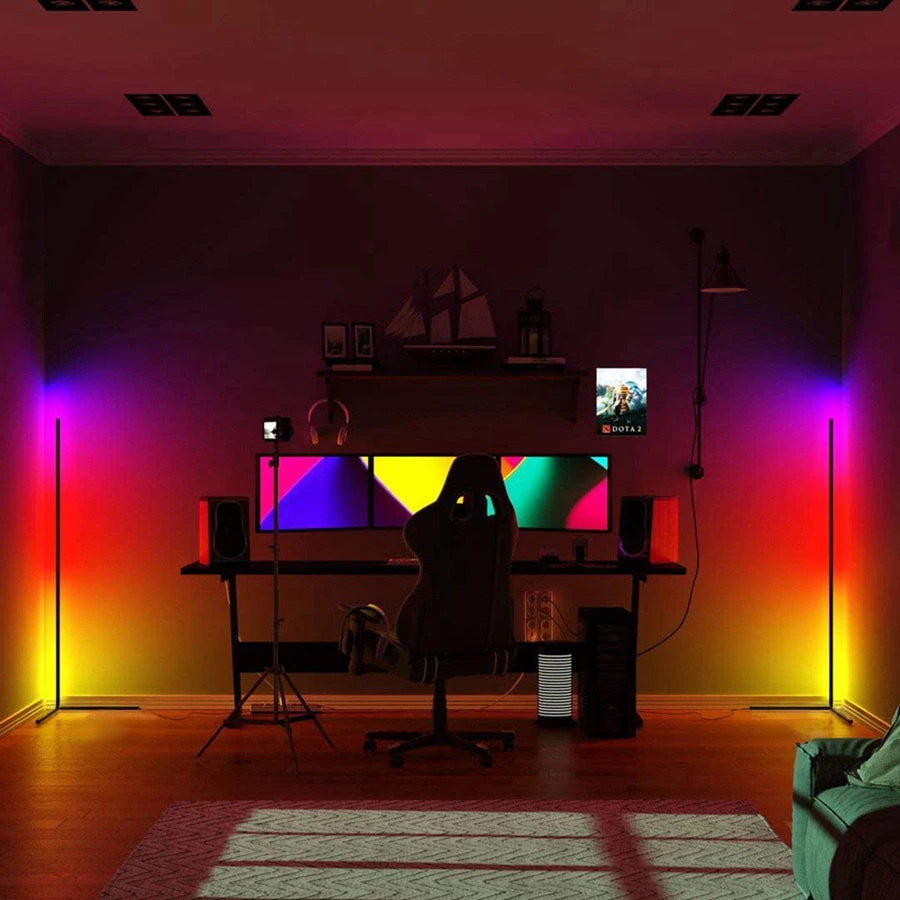 Luminária Bastão NeonStick LED RGB com Controle Remoto e Aplicativo - Neohousi