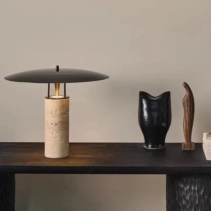 Luminária de Mesa Abajur Moderna Minimalista Lithos