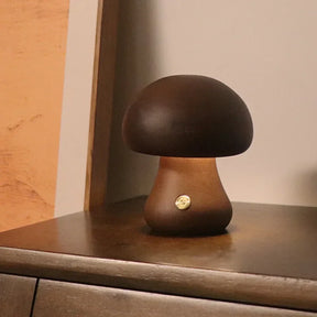 Luminária de Mesa Mushroom Led Recarregável com 3 Cores - Neohousi