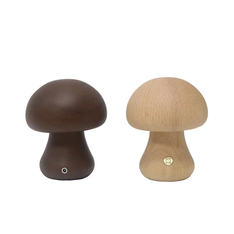 Luminária de Mesa Mushroom Led Recarregável com 3 Cores - Neohousi