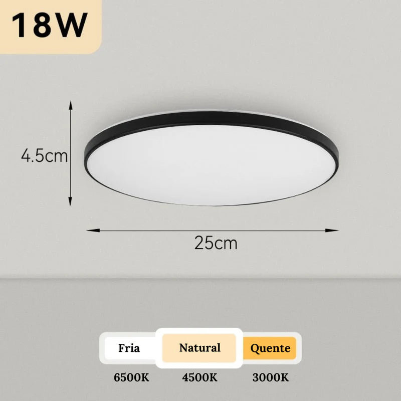 Luminária de Teto Plafon Halo - Neohousi