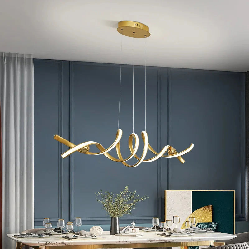 Lustre Pendente Helix Led - Neohousi