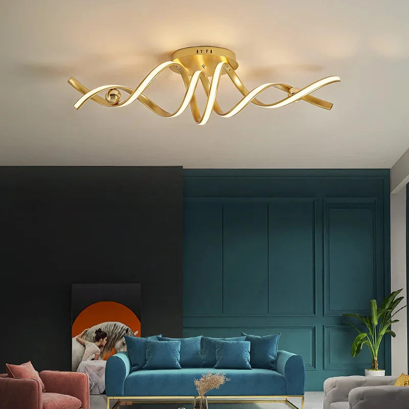 Lustre Pendente Helix Led - Neohousi
