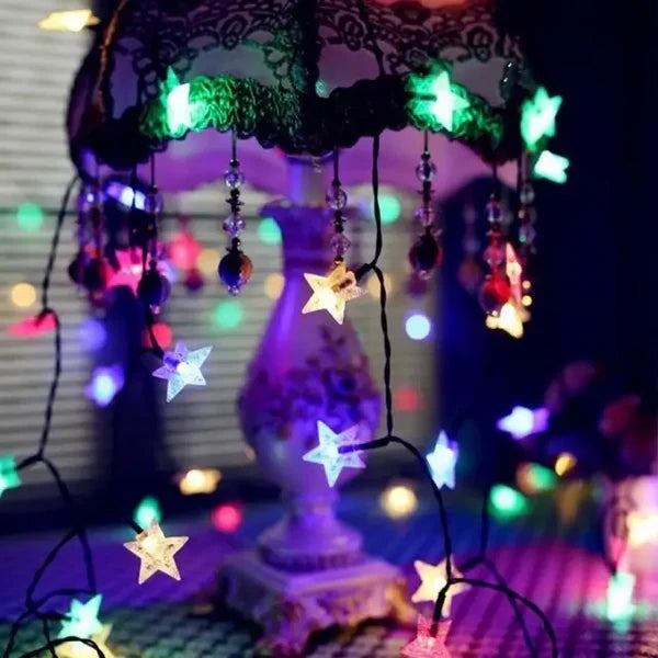 Pisca Pisca Estrela Led 20 Luzes 4 Metros para Decoração de Natal - Neohousi