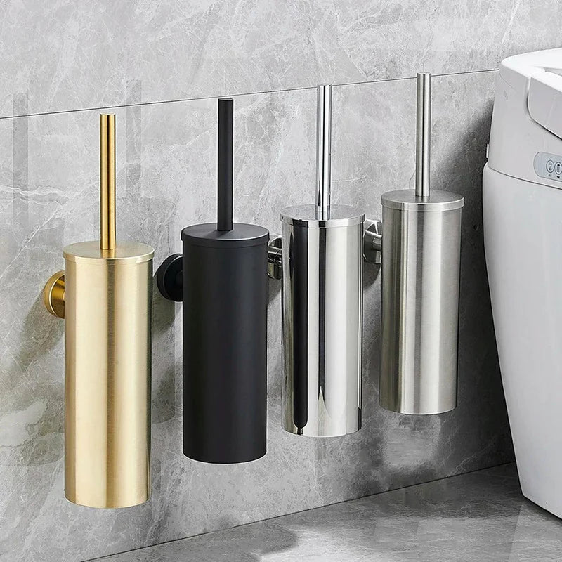 Porta Escova de Banheiro em Inox - Neohousi