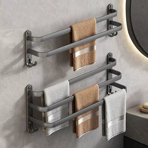 Porta Toalha Inox Duplo e Triplo - Neohousi